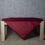 Τραπεζομάντηλο Βελούδο 140x220 Cotone | Leo Μπορντό