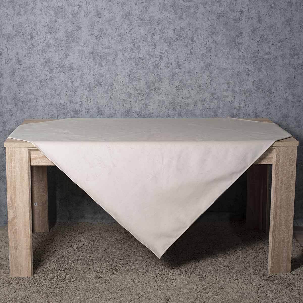 140x140-Leo-ivouar Τραπεζοκαρέ Βελούδο 140x140 Cotone | Leo Ιβουάρ - Image 1