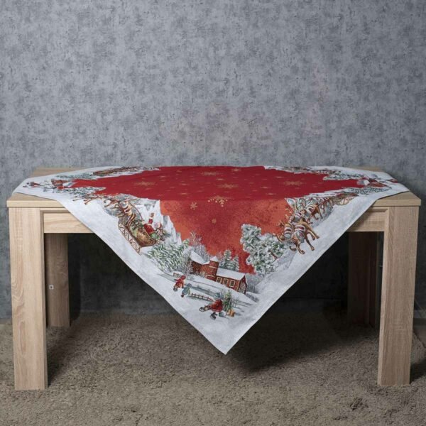 Χριστουγεννιάτικο Τραπεζοκαρέ 140X140 Cotone | Villagio