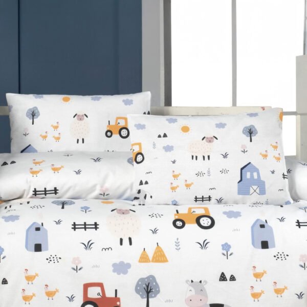 Ζεύγος μαξιλαροθήκες βρεφικές Art 5601 35x45 Γαλάζιο   Beauty Home