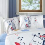 Ζεύγος μαξιλαροθήκες βρεφικές Art 5618 35x45 Μπλε   Beauty Home