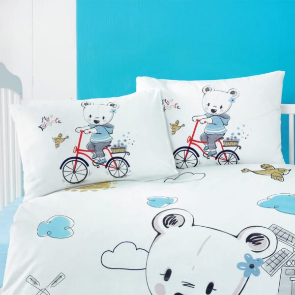 Ζεύγος μαξιλαροθήκες βρεφικές Art 5620 35x45 Μπλε   Beauty Home