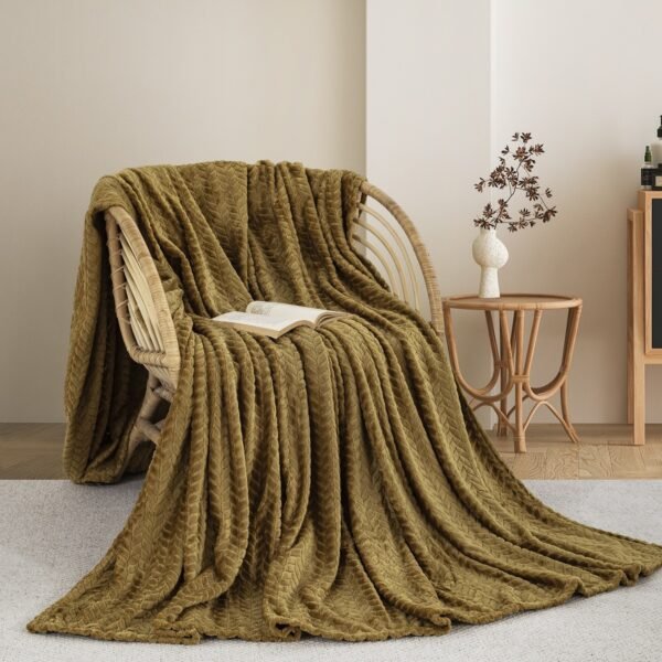 ΚΟΥΒΕΡΤΑ  FLEECE ΥΠΕΡΔΙΠΛΟ 220X240 ADAM HOME (550) HONEY GOLD (75)