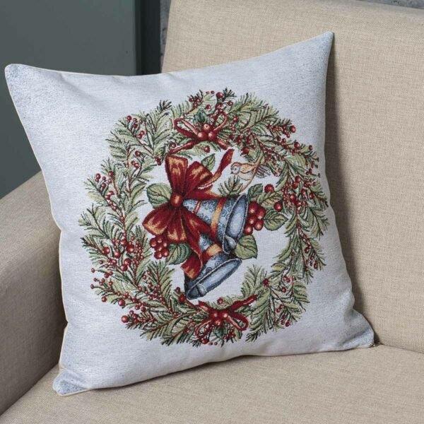 Χριστουγεννιάτικη Μαξιλαροθήκη 45Χ45 Cotone | Carusel Bells