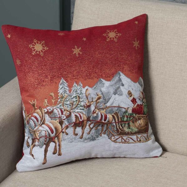 Χριστουγεννιάτικη Μαξιλαροθήκη 45Χ45 Cotone | Villagio Santa