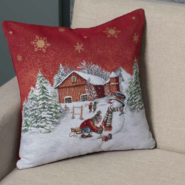 Χριστουγεννιάτικη Μαξιλαροθήκη 45Χ45 Cotone | Villagio Snow