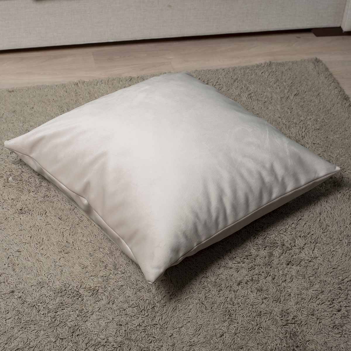 Max-7070-Leo-ivouar Διακοσμητική μαξιλαροθήκη Βελούδο 70x70 Cotone | Leo Ιβουάρ - Image 1