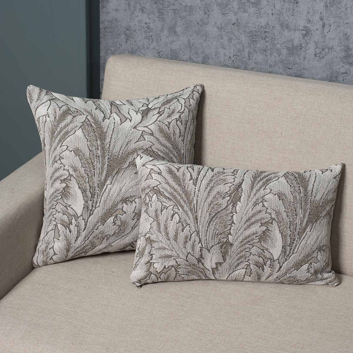 maxilari-milena-ekrou Διακοσμητική μαξιλαροθήκη 45x45 Cotone | Milena Εκρού - Image 1