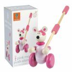 Παιχνίδι Ώθησης Pink Mouse Animals Orange Tree Toys (FSC®)