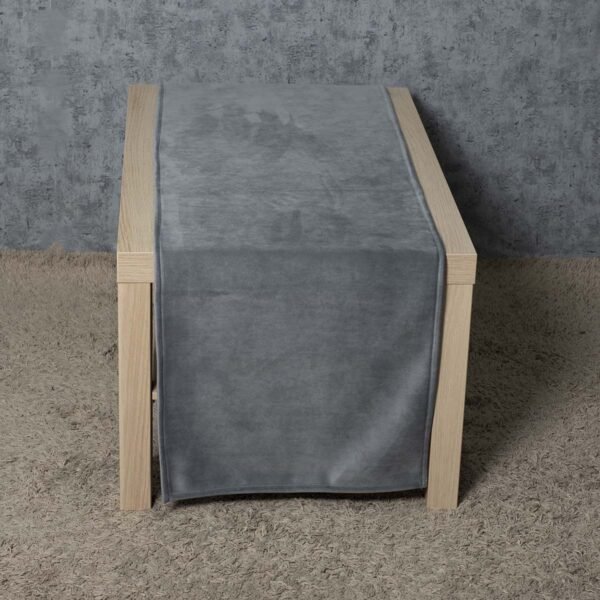 Bελούδο Τραβέρσα 44x185 Cotone | Leo Γκρι