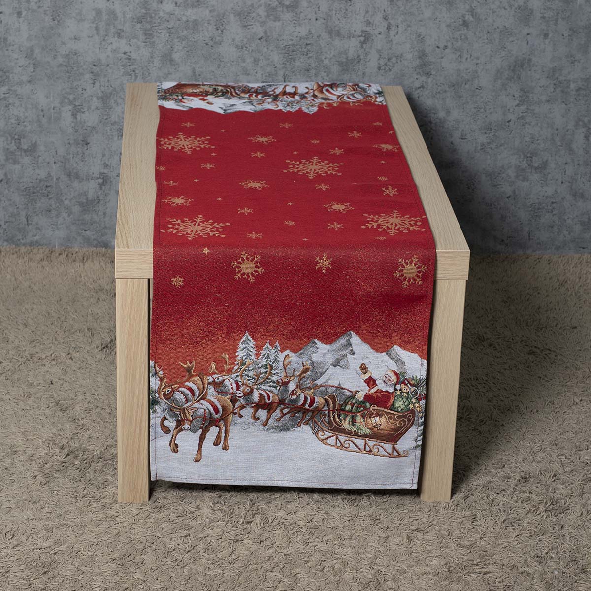 traversa-villaggio Xριστουγεννιάτικη Τραβέρσα 44X140 Cotone | Villagio - Image 1