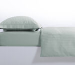 Σετ Παπλωματοθήκη Υπέρδιπλη 220×240 Nef Nef Elements 24 Mint