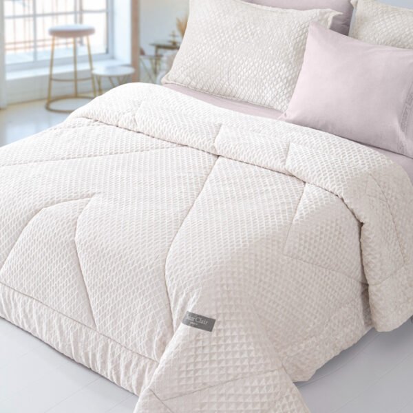 Κουβερτοπάπλωμα Υπέρδιπλο 220×240 Saint Clair Baroque Ivory