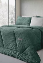 Κουβερτοπάπλωμα Υπέρδιπλο 220×240 Saint Clair Baroque Emerlad