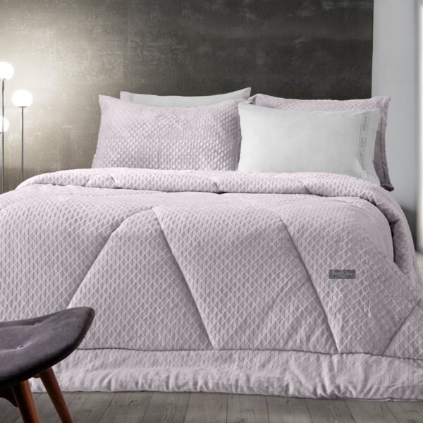 Κουβερτοπάπλωμα Υπέρδιπλο 220×240 Saint Clair Baroque Melanze