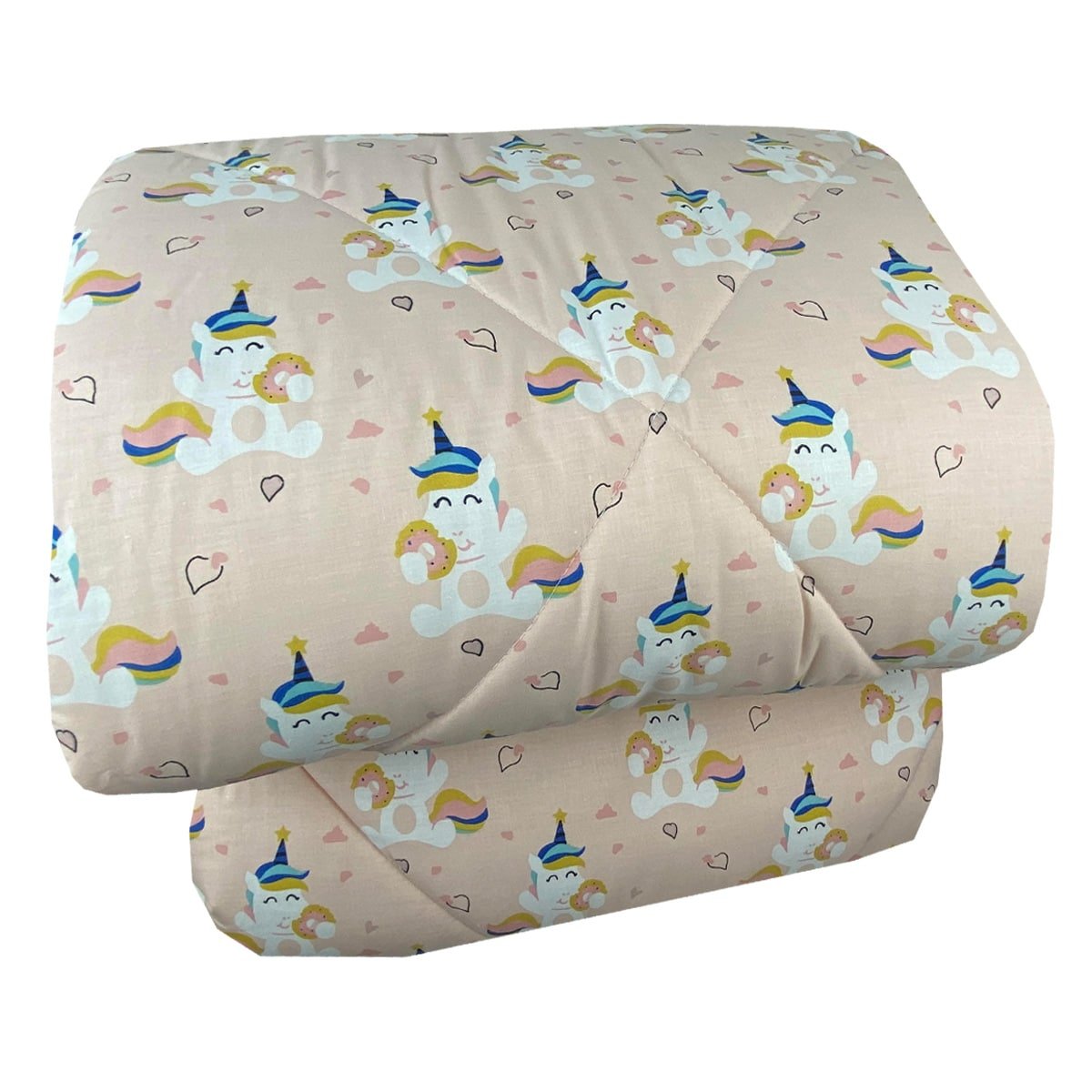 unicorn-donats Πάπλωμα Παιδικό Unicorn Donuts Astron Italy - Image 1