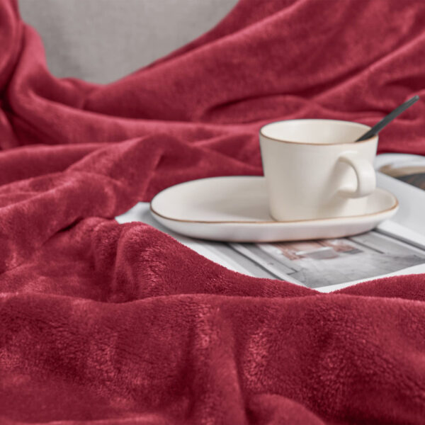 Κουβέρτα Καναπέ / Διακοσμητικό Ριχτάρι (130x160) Bordeaux Astron Italy