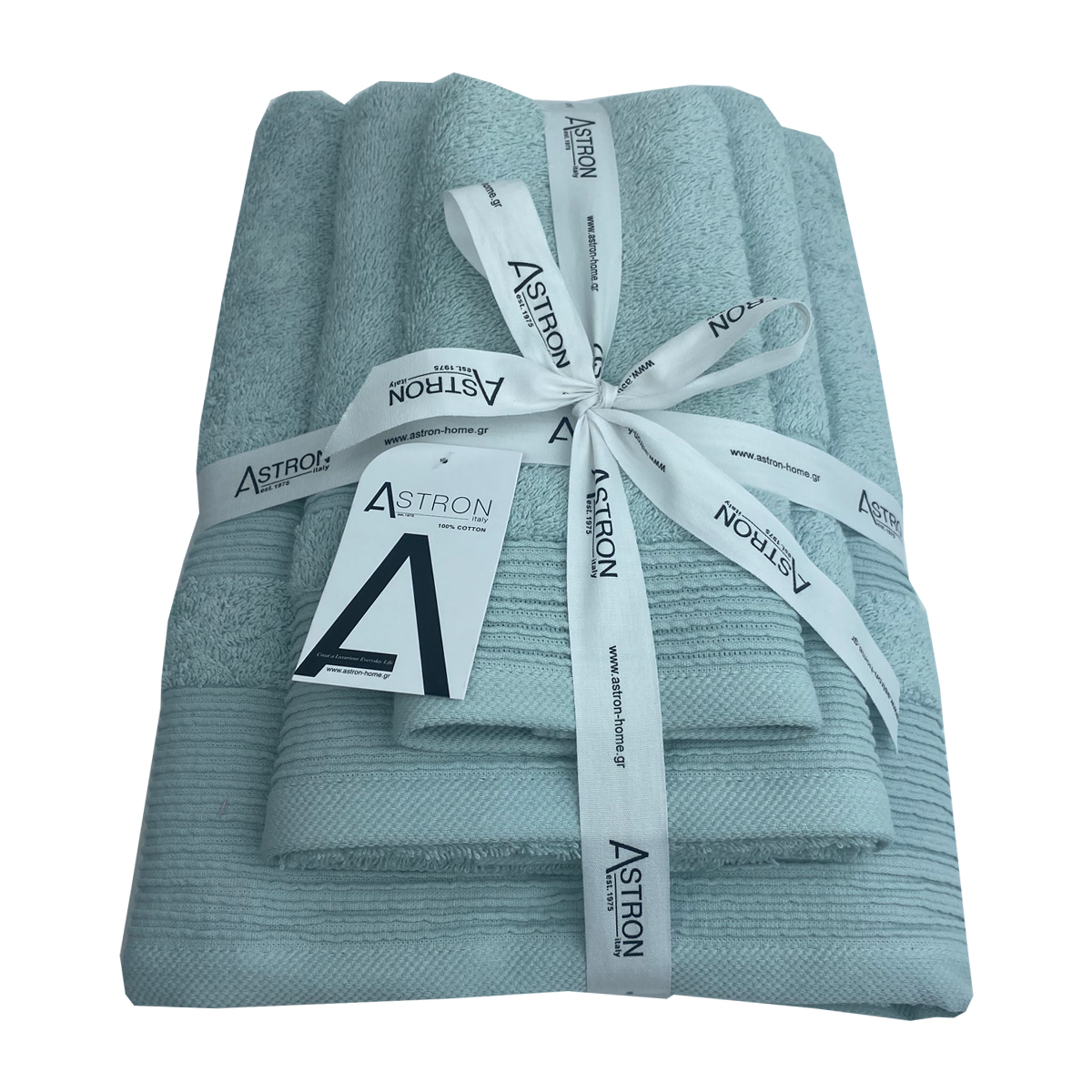 ΜΜΙΝΤ-3-1 Πετσέτες σετ 3τμχ Mint Astron Italy - Image 1