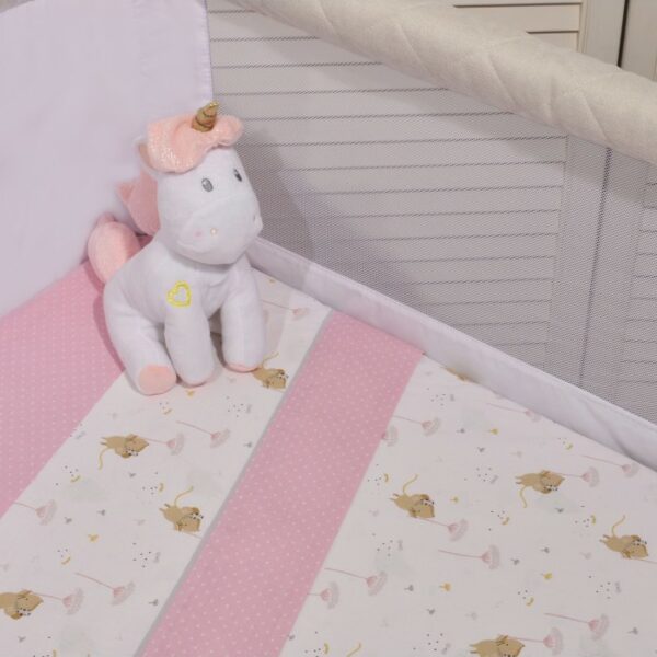 Σεντόνια Λίκνου Σετ 2τεμ. 75x110 cm100% Βαμβάκι Design 412 Oliver Baby