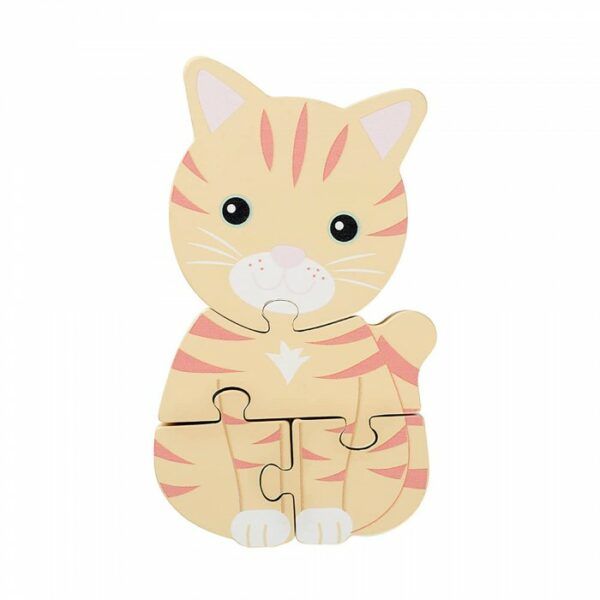Μικρό Παζλ Γάτα Animals Orange Tree Toys
