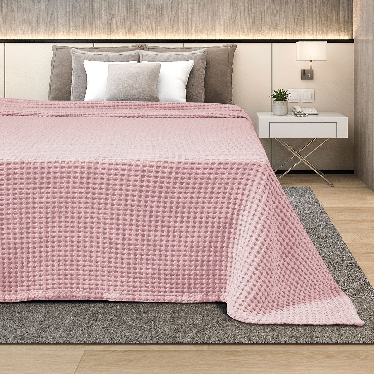 BED_Lila320-1200x1200 ΚΟΥΒΕΡΤΑ ΠΙΚΕ ΥΠΕΡΔΙΠΛΗ 230X240 ADAM HOME LILA - Image 1