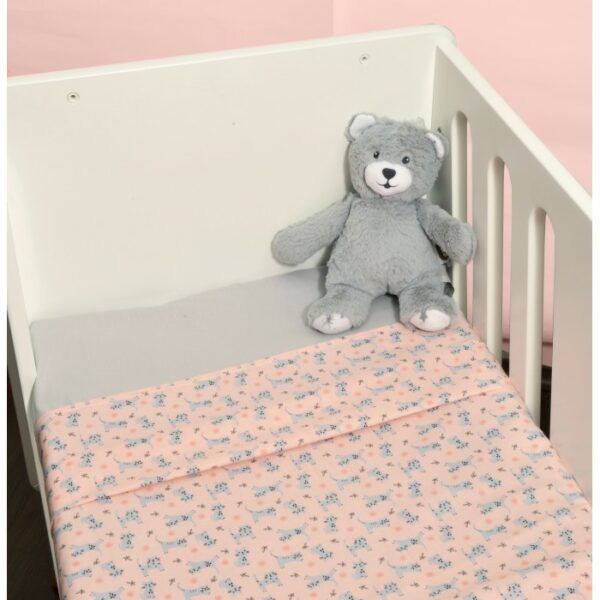 Σεντόνια Λίκνου Σετ 2τεμ. 80x100cm 100% Βαμβάκι Design 215 Oliver Baby