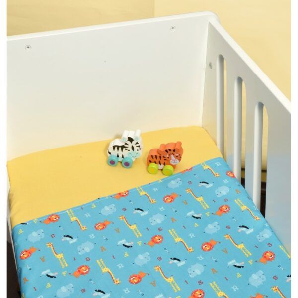 Σεντόνια Λίκνου Σετ 2 τεμ. 80x100cm 100% Βαμβάκι Design 216 Oliver Baby