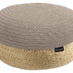 Πουφ Σκαμπό 50x50x25 Guy Laroche Maya Taupe Ottoman