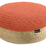 Πουφ Σκαμπό 65x65x30 Guy Laroche Maya Terra Large Ottoman