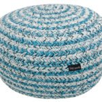 Πουφ Σκαμπό 50x50x25 Guy Laroche Tonical Blue Ottoman