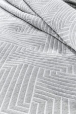 Κάλυμμα Κρεβατιού Υπέρδιπλο 245×260 Guy Laroche Lupo Grey-White - Image 3