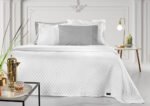 Κάλυμμα Κρεβατιού Υπέρδιπλο 245×260 Guy Laroche Bello White