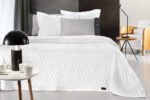 Κάλυμμα Κρεβατιού Υπέρδιπλο 245×260 Guy Laroche Medici White