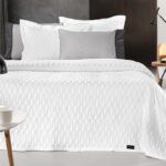 Κάλυμμα Κρεβατιού Υπέρδιπλο 245×260 Guy Laroche Medici White