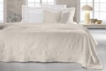 Κάλυμμα Κρεβατιού King Size 260×250 Guy Laroche Portobelllo Ecru