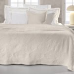 Κάλυμμα Κρεβατιού King Size 260×250 Guy Laroche Portobelllo Ecru