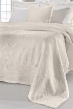 Κάλυμμα Κρεβατιού King Size 260×250 Guy Laroche Portobelllo Ecru - Image 2