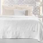 Κάλυμμα Κρεβατιού King Size 260×250 Guy Laroche Portobelllo White