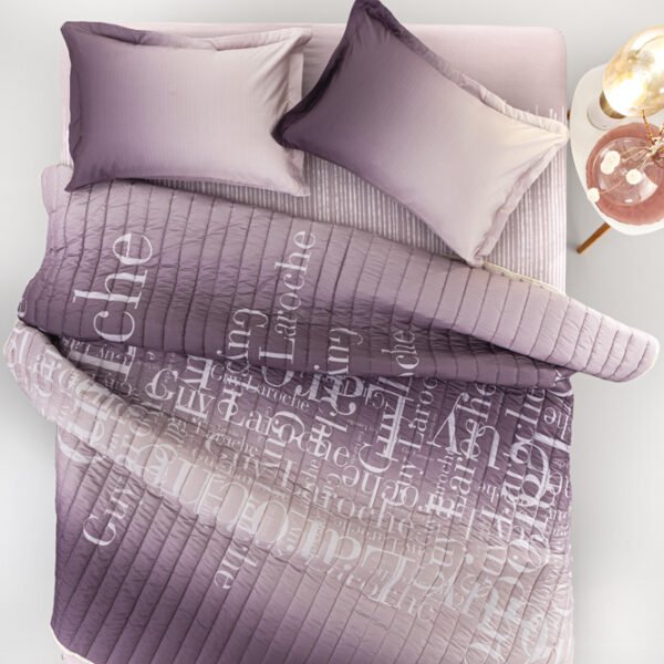 Κουβερλί Υπέρδιπλο 220×240 Guy Laroche Estella Lilac