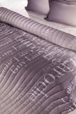 Κουβερλί Υπέρδιπλο 220×240 Guy Laroche Estella Lilac - Image 2