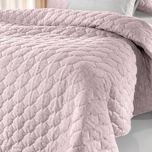 Σετ Κουβερλί 2 Τεμαχίων Ημίδιπλο 180×240 Guy Laroche Kiara Sepia