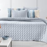 Σετ Κουβερλί 2 Τεμαχίων Ημίδιπλο 180×240 Guy Laroche Kiara Blue