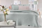 Σετ Κουβερλί 2 Τεμαχίων Ημίδιπλο 180×240 Guy Laroche Hamptons Mint