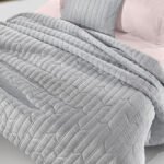 Σετ Κουβερλί 2 Τεμαχίων Ημίδιπλο 180×240 Guy Laroche Aurora Grey