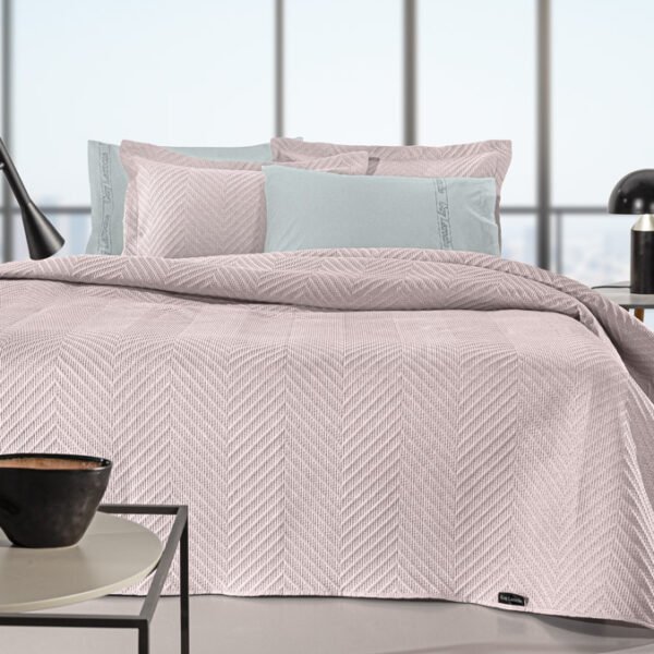 Σετ Κουβερλί 2 Τεμαχίων Υπέρδιπλο 220×240 Guy Laroche Hamptons Sepia