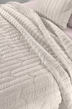 Σετ Κουβερλί King Size 2 Τεμαχίων 240×250 Guy Laroche Aurora Natural - Image 2