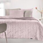 Σετ Κουβερλί King Size 2 Τεμαχίων 240×250 Guy Laroche Aurora Sepia