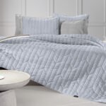 Σετ Κουβερλί King Size 2 Τεμαχίων 240×250 Guy Laroche Aurora Blue