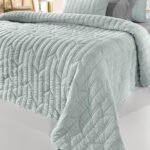 Σετ Κουβερλί King Size 2 Τεμαχίων 240×250 Guy Laroche Aurora Mint