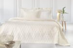 Σετ Κουβερλί King Size 240×250 Guy Laroche Hive Ecru